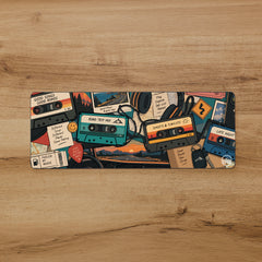 Retro Travel Desk Mat