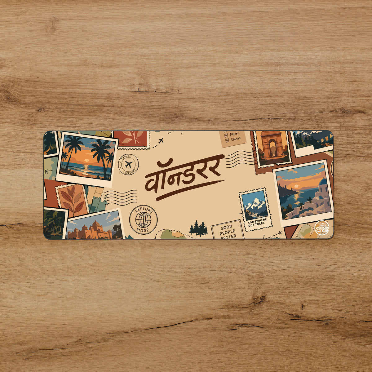 Wanderer Travel Desk Mat
