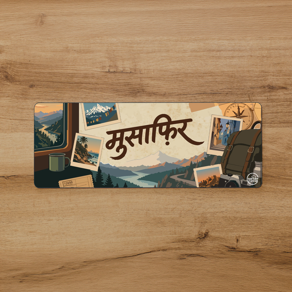 Musafir Travel Desk Mat