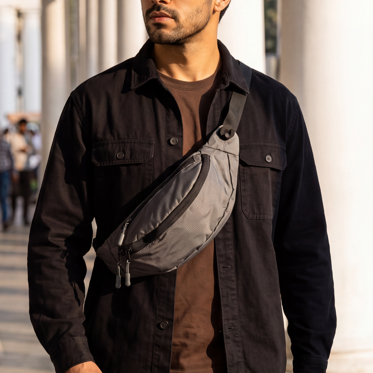 Nomad Sling Bag - Grey